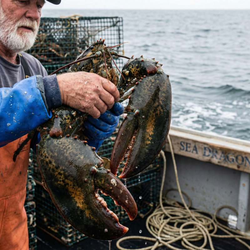 Premium Wild-Caught Atlantic Lobster - 8lb Bulk Value Bundle